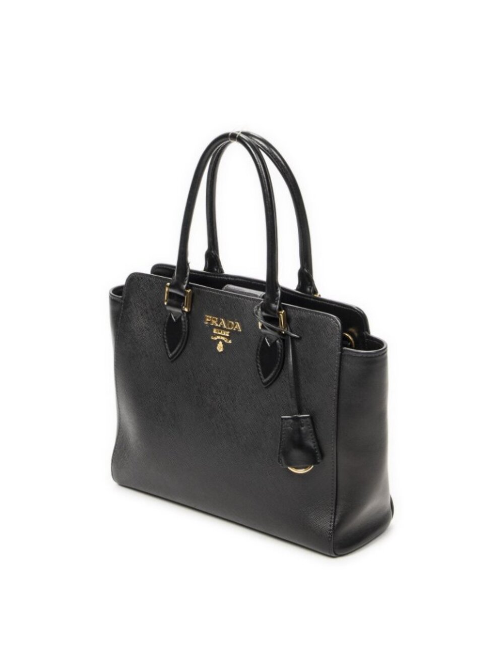 Prada Convertible Tote Black Saffiano Leather - Picture 2 of 10